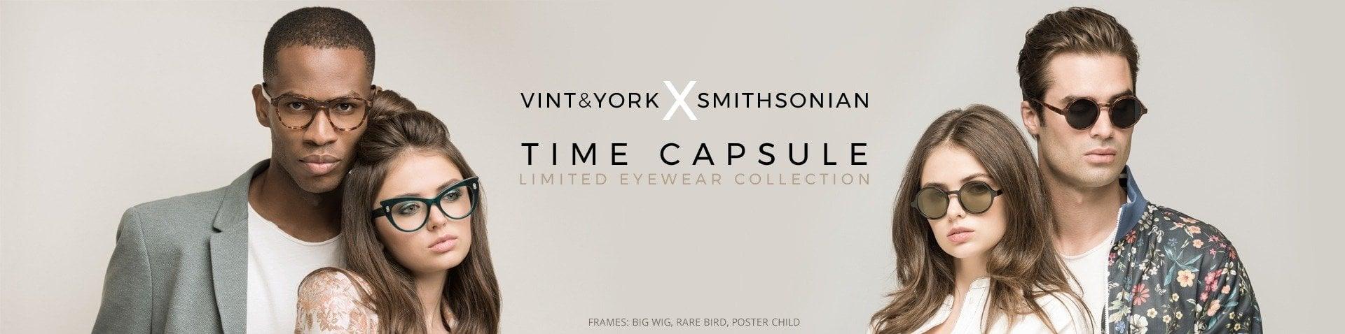 VINT & YORK x Smithsonian: Discover our newest Eyewear Collection, āThe Time Capsuleā, a Blend of Contemporary Design and History