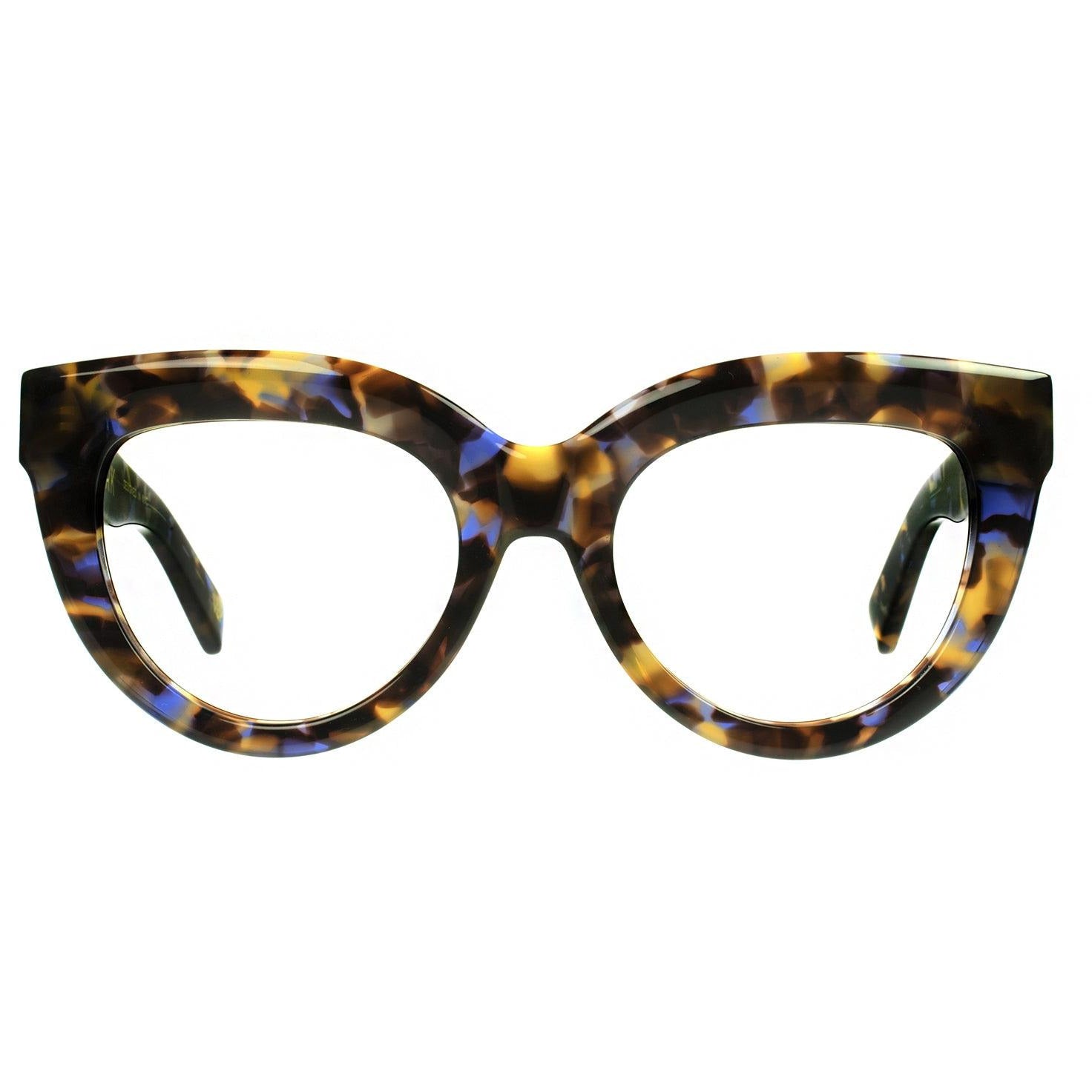 Indigo Tortoise Shell-look