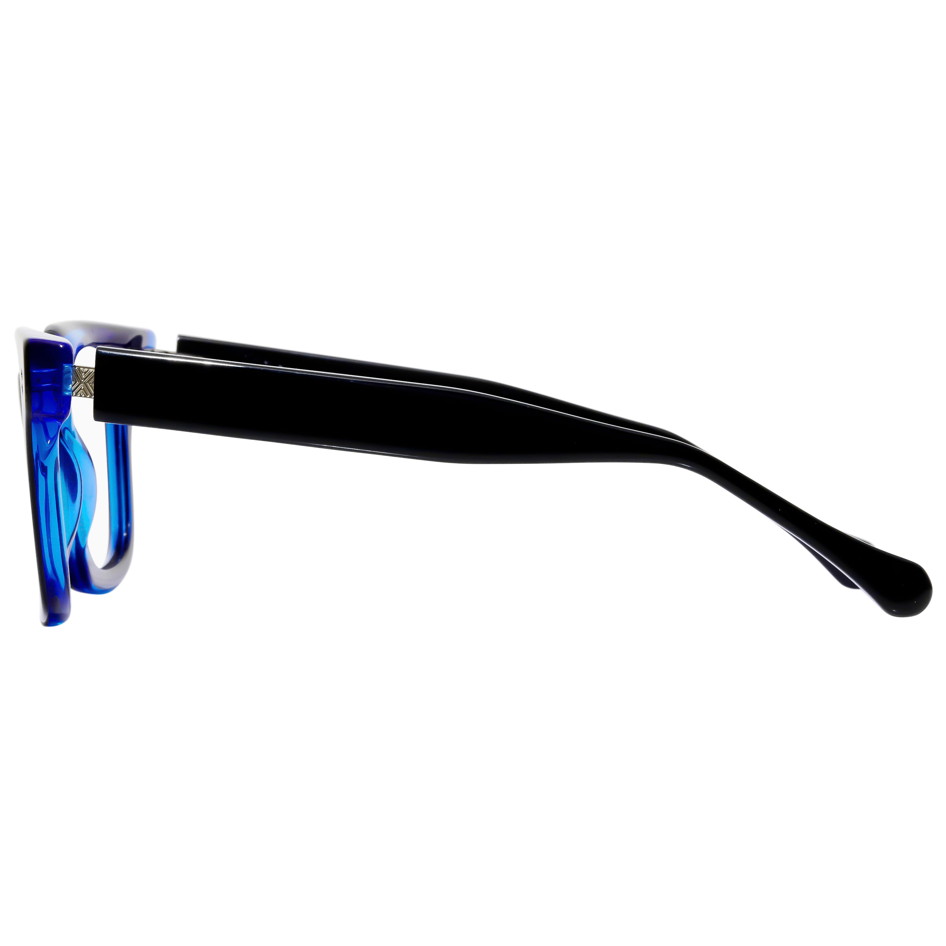Blue on Black