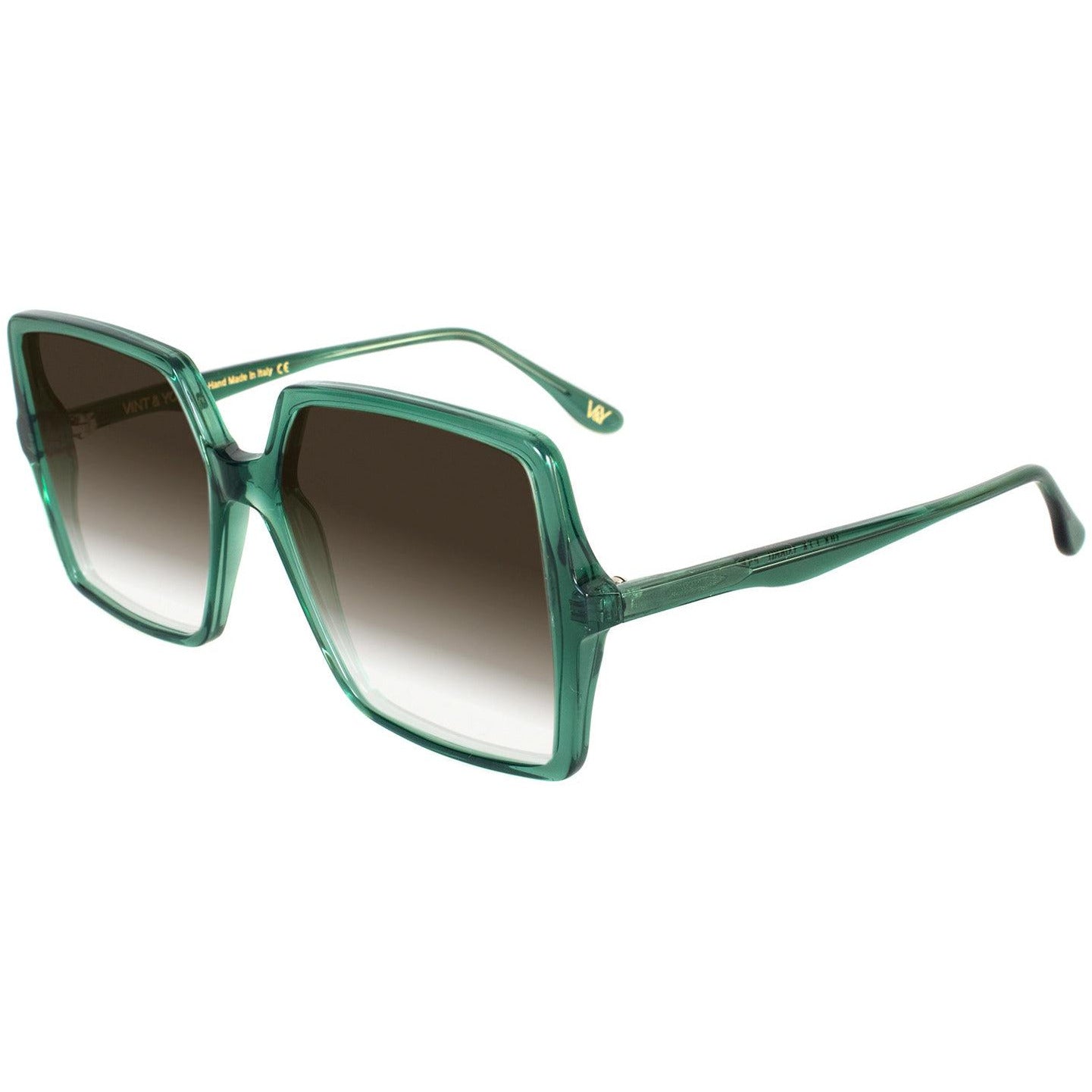 Transparent Green side